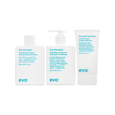 Evo The Therapist Hydrating Trio Bundle with The Great Hydrator