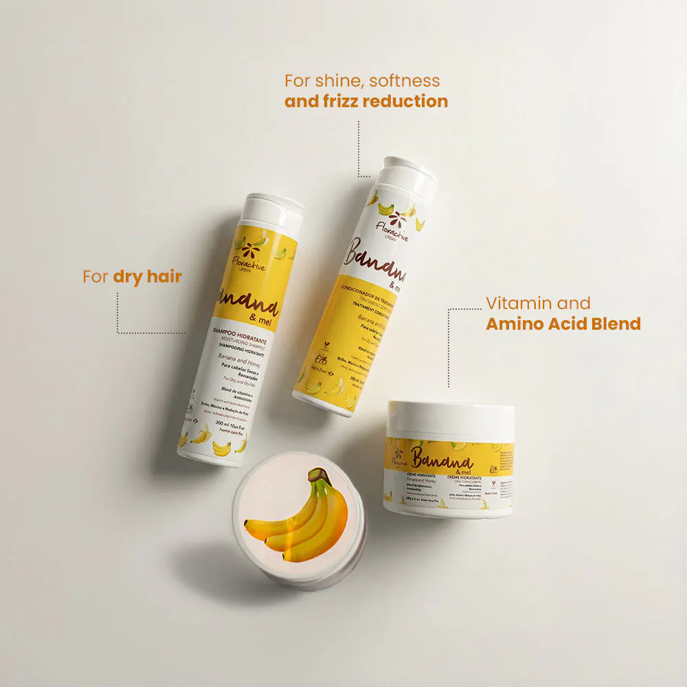 Floractive Banana & Honey Treatment Conditioner 300ml, view 3