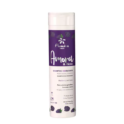 Floractive Blackberry & Castor Moisturizing Shampoo 300ml