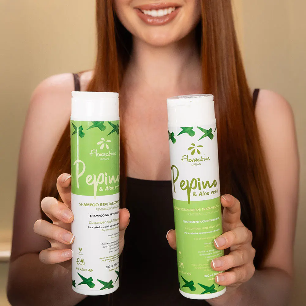 Floractive Cucumber & Aloe Vera Treatment Conditioner 300ml, view 2