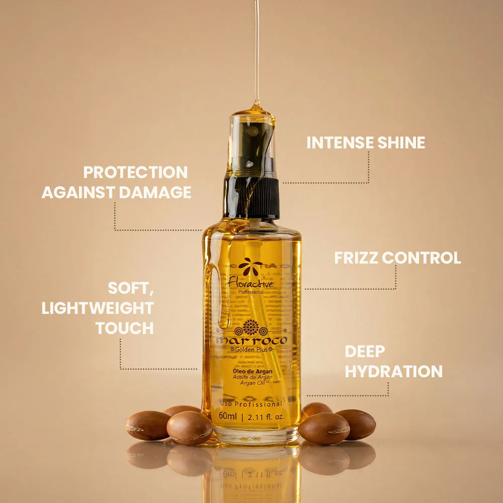 Floractive Marroco Golden Plus Argan Oil 60ml, view 2