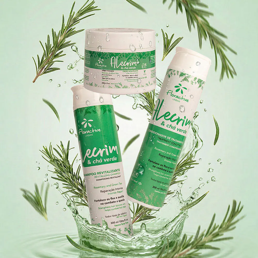Floractive Rosemary & Green Tea Revitalizing Conditioner 300ml, view 4