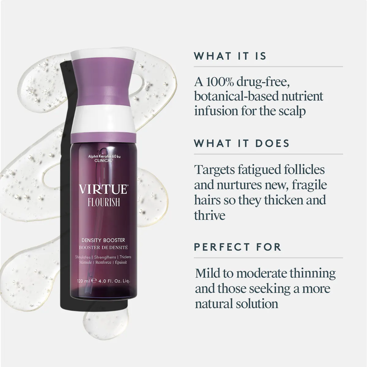 Virtue Flourish Density Booster 120ml, view 3