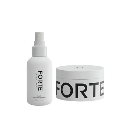 Forte Series All Day Hold Kit for Flat Hair Bundle