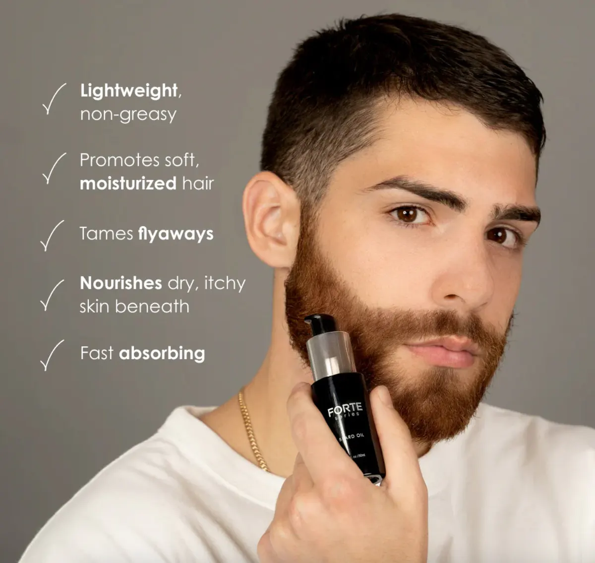 Forte Series Beard Oil 30ml, view 4