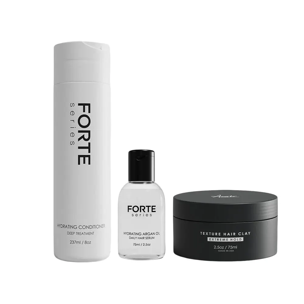 Forte Series "Extreme Hold" Thick Hair Control System Bundle