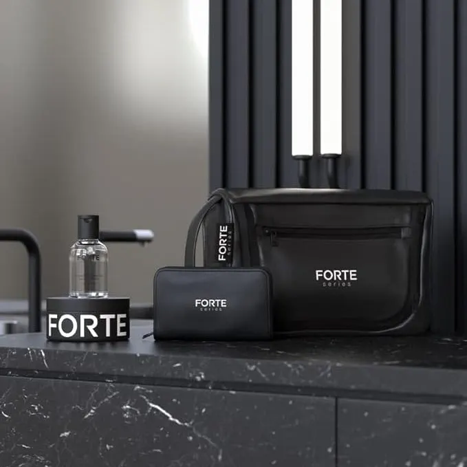 Forte Series Leather Travel Dopp Kit, view 5
