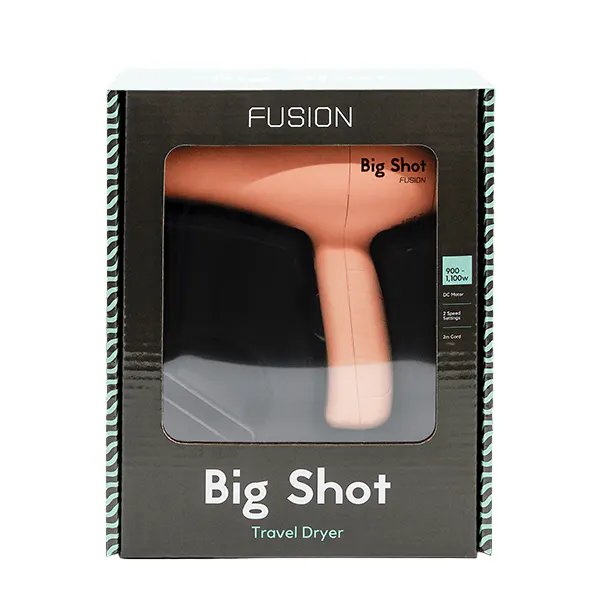 Fusion Big Shot Travel Coral Dryer 1100 watts, view 2