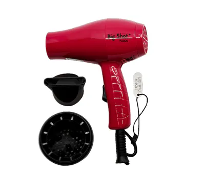 Fusion Big Shot + Travel Dryer Hot Pink Dual Voltage 1000 watts