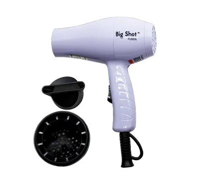 Fusion Big Shot + Travel Dryer Mauve Dual Voltage 1000 watts