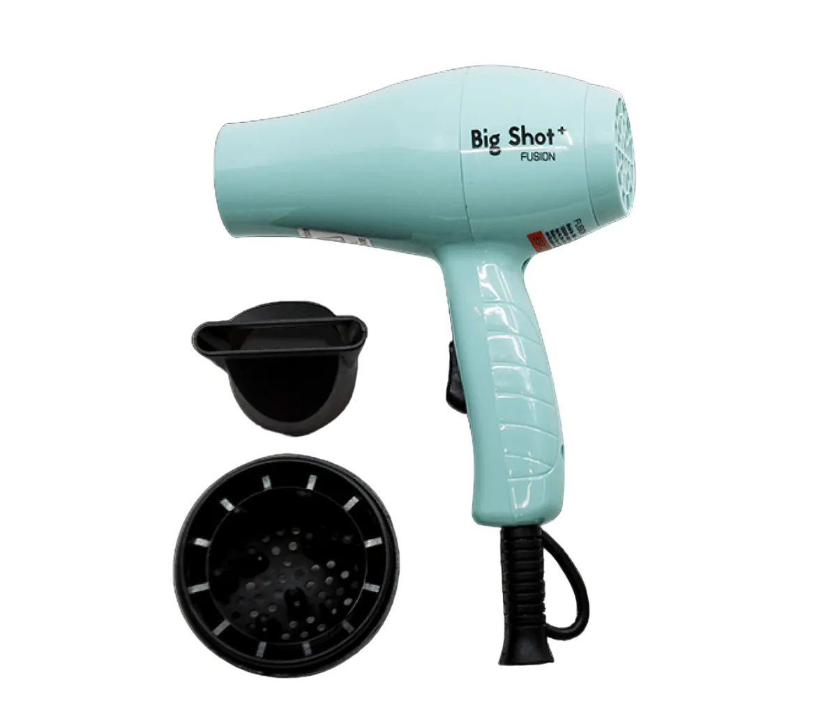 Fusion Big Shot + Travel Dryer Sky Blue Dual Voltage 1000 watts