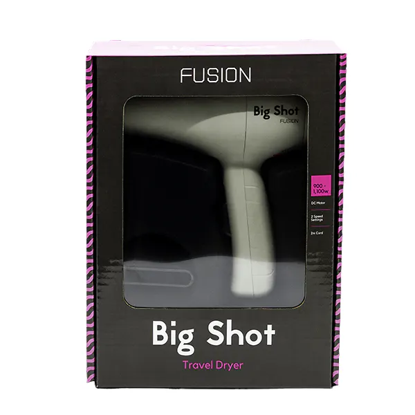 Fusion Big Shot Travel Kool Grey Dryer 1100 watts, view 2