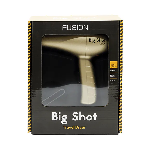 Fusion Big Shot Travel Metallic Dryer 1100 watts, view 3