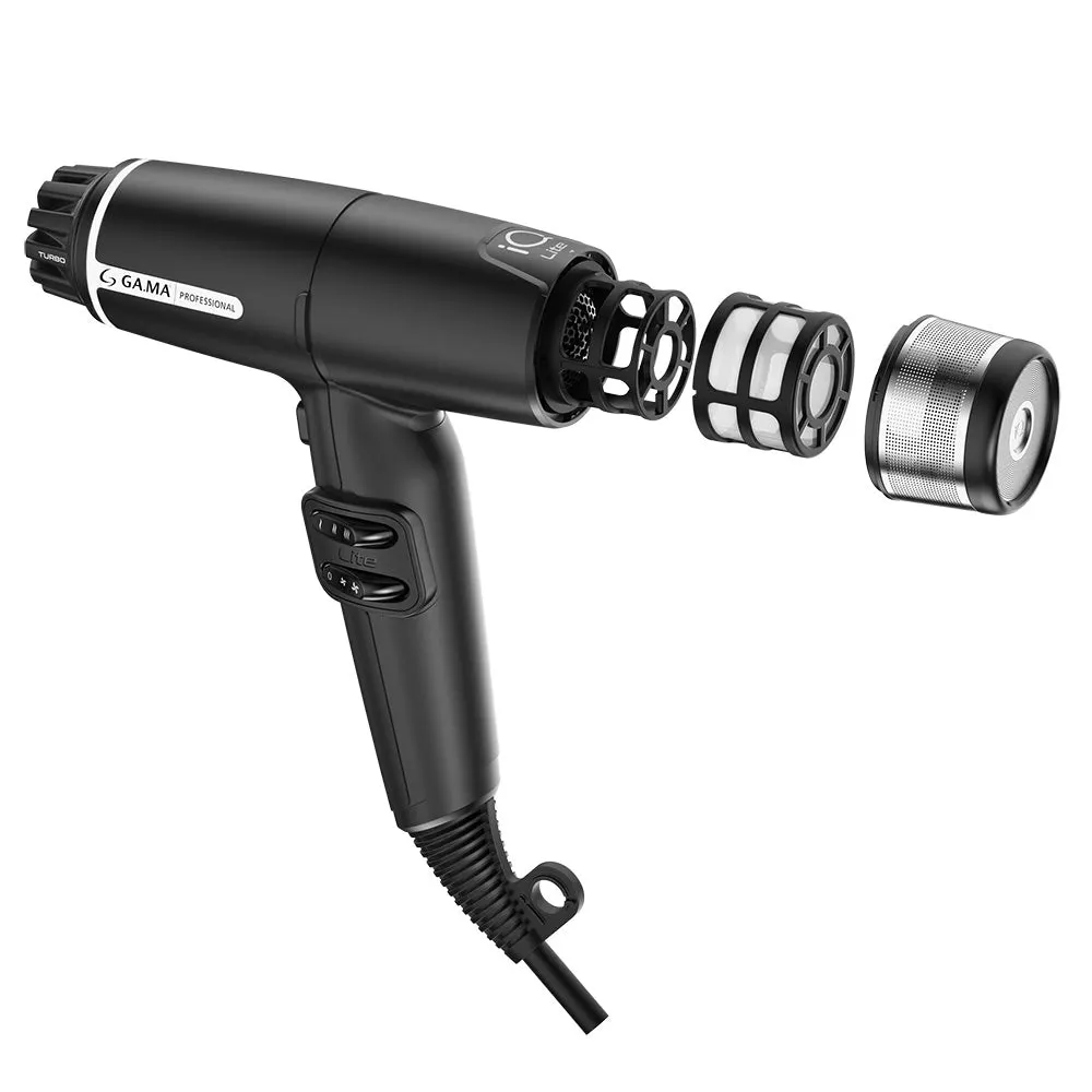 Gama Professional IQ Lite Dryer Black, view 3