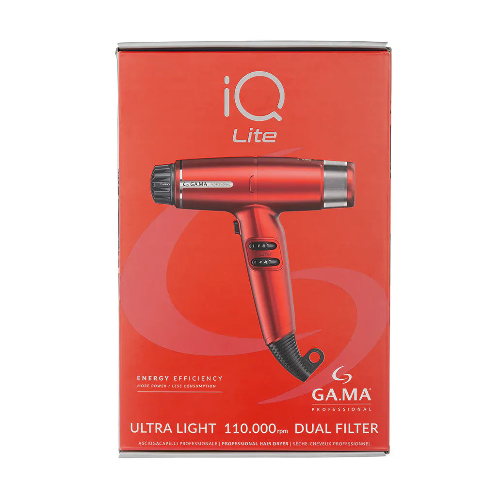 Gama Professional IQ Lite Dryer Red, view 6