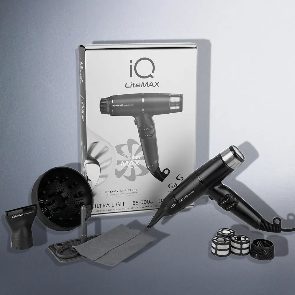 Gama Professional IQ Lite Max Dryer Black, view 5