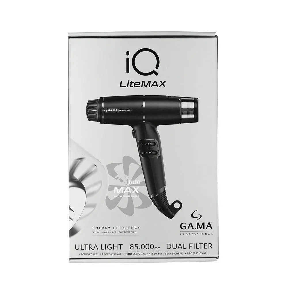 Gama Professional IQ Lite Max Dryer Black, view 6