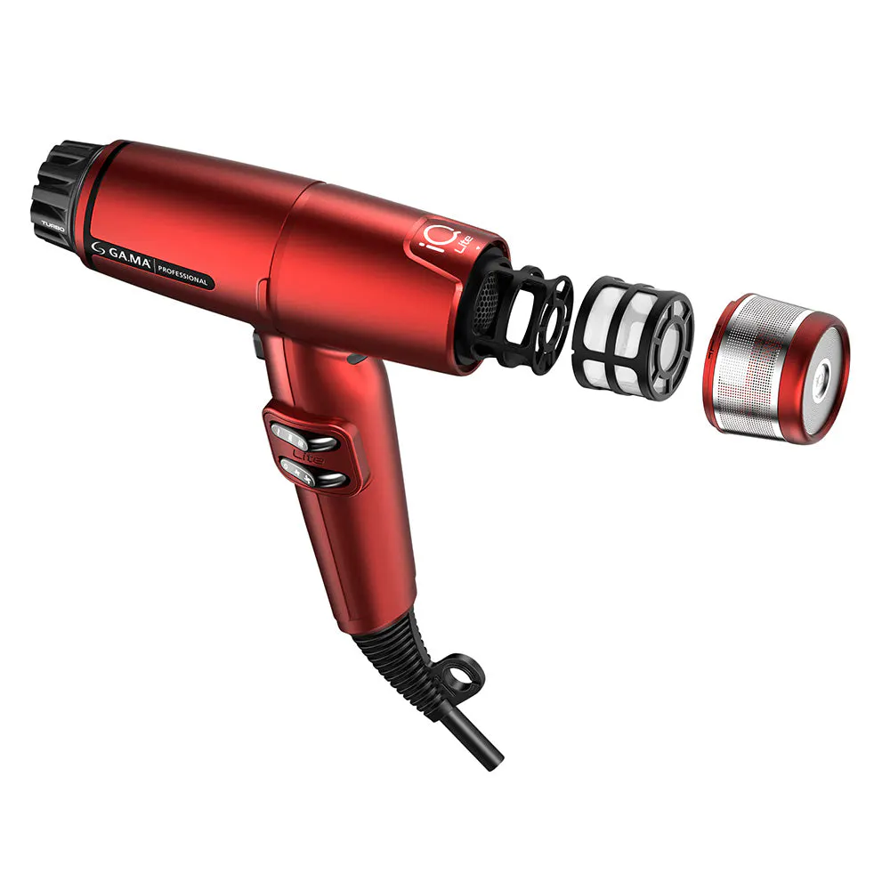 Gama Professional IQ Lite Max Dryer Red, view 4
