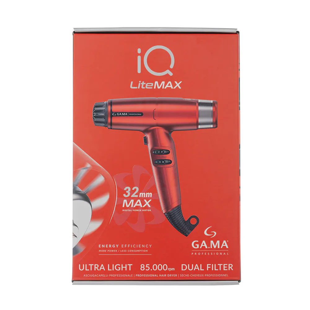Gama Professional IQ Lite Max Dryer Red, view 6
