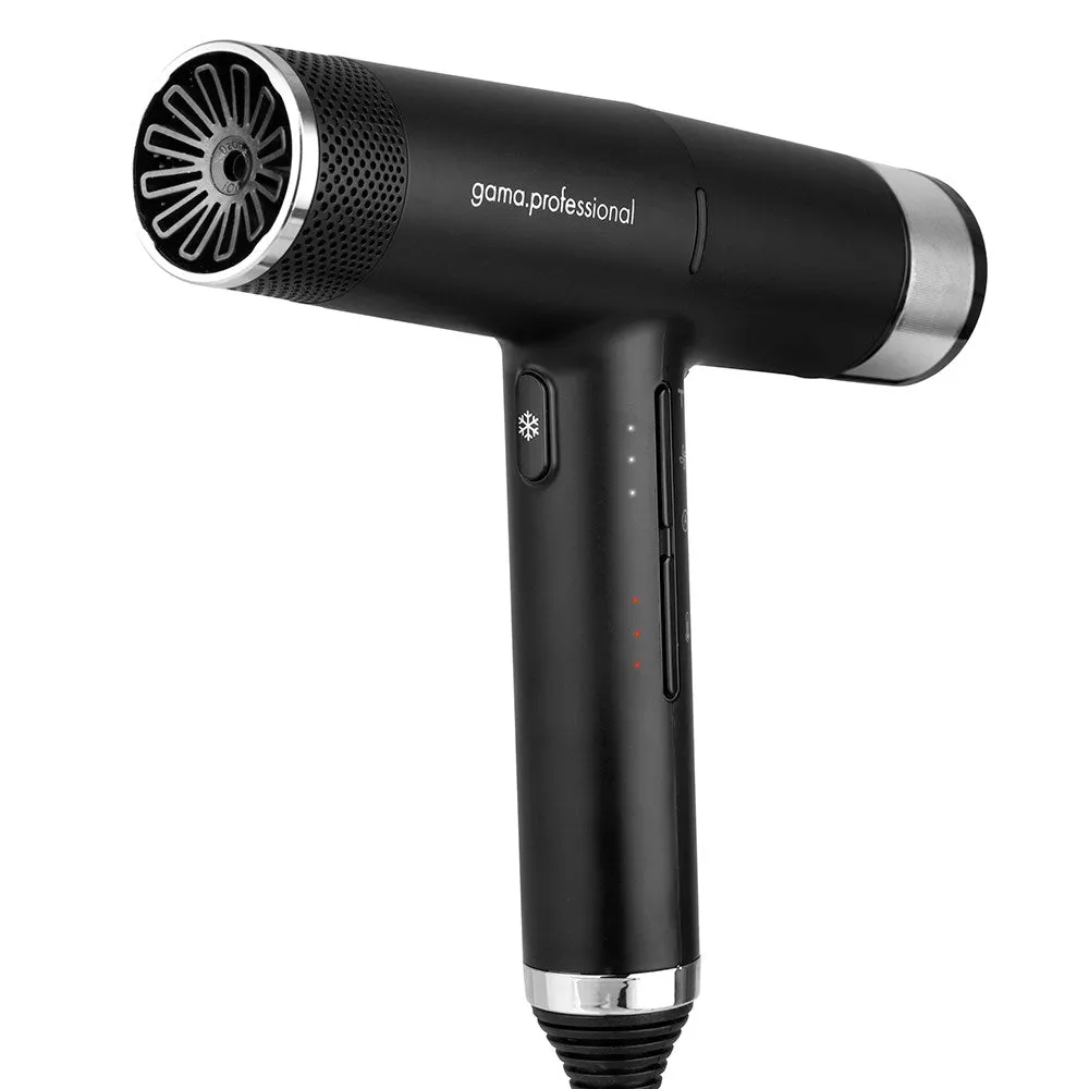Gama Professional iQ2 Perfetto Hair Dryer Black