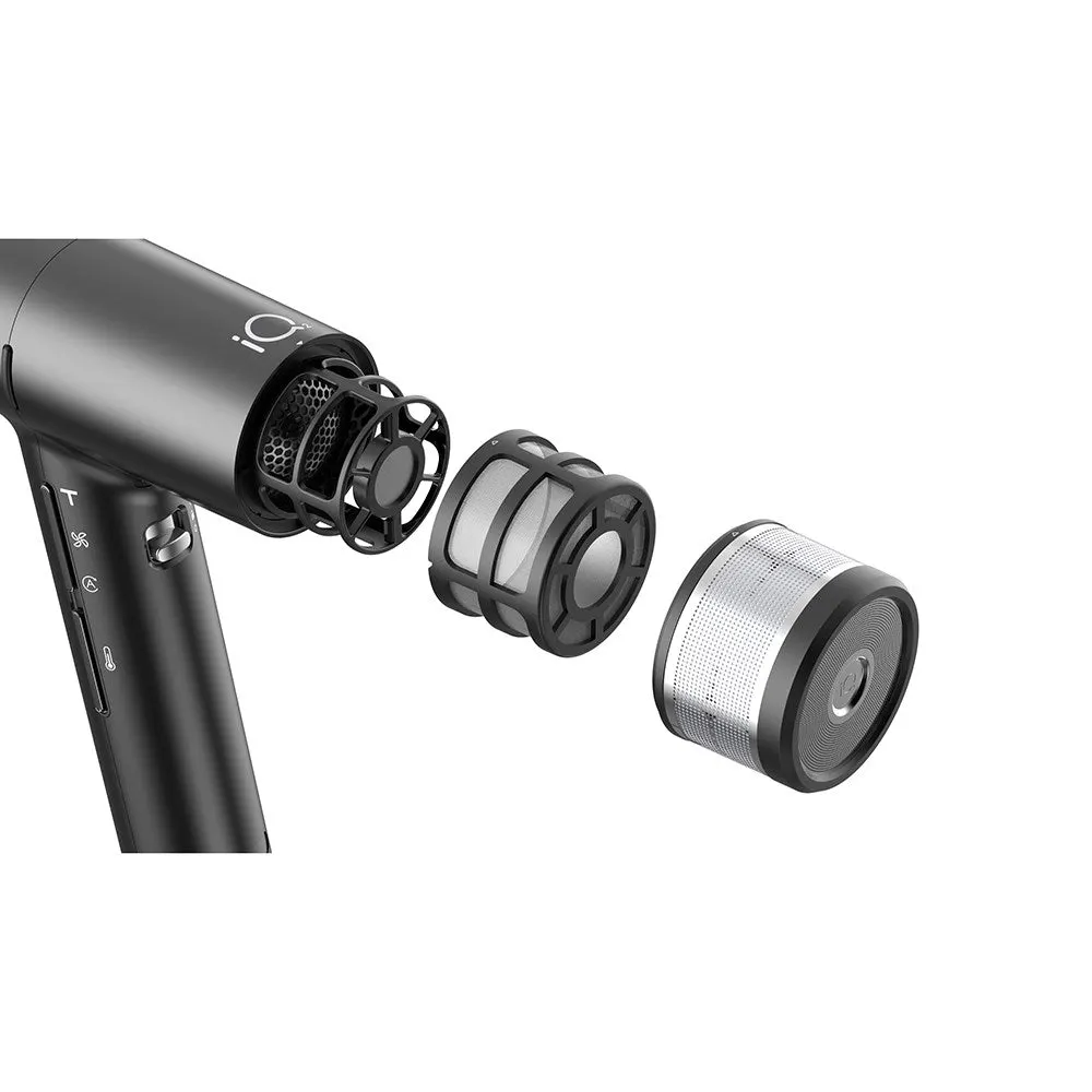 Gama Professional iQ2 Perfetto Hair Dryer Black, view 3
