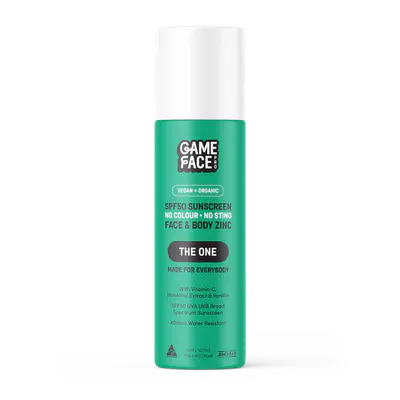 Game Face Pro 'The One' Everyday SPF50 Sunscreen Face & Body 110g