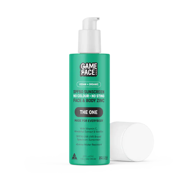 Game Face Pro 'The One' Everyday SPF50 Sunscreen Face & Body 70g, view 2