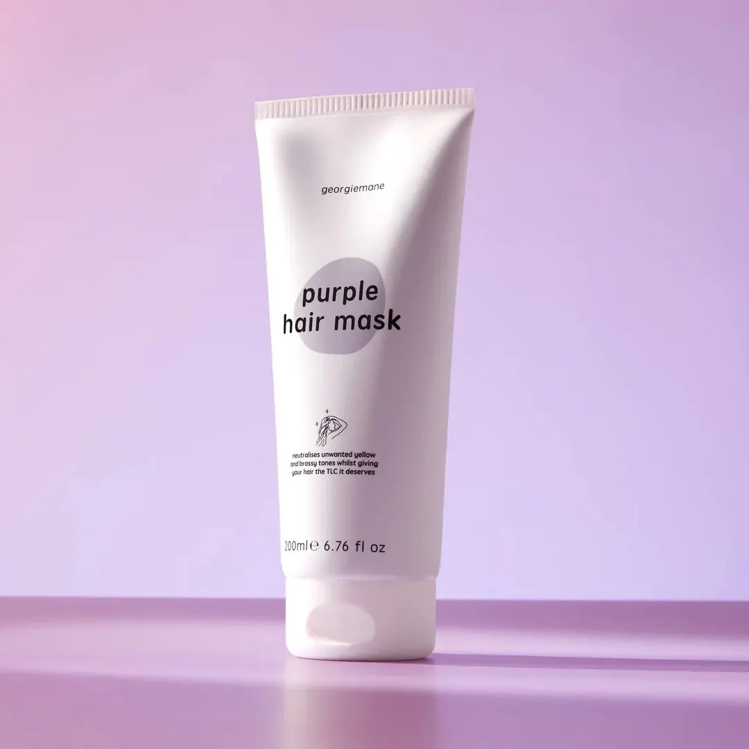 Georgiemane Purple Mask 200ml, view 4