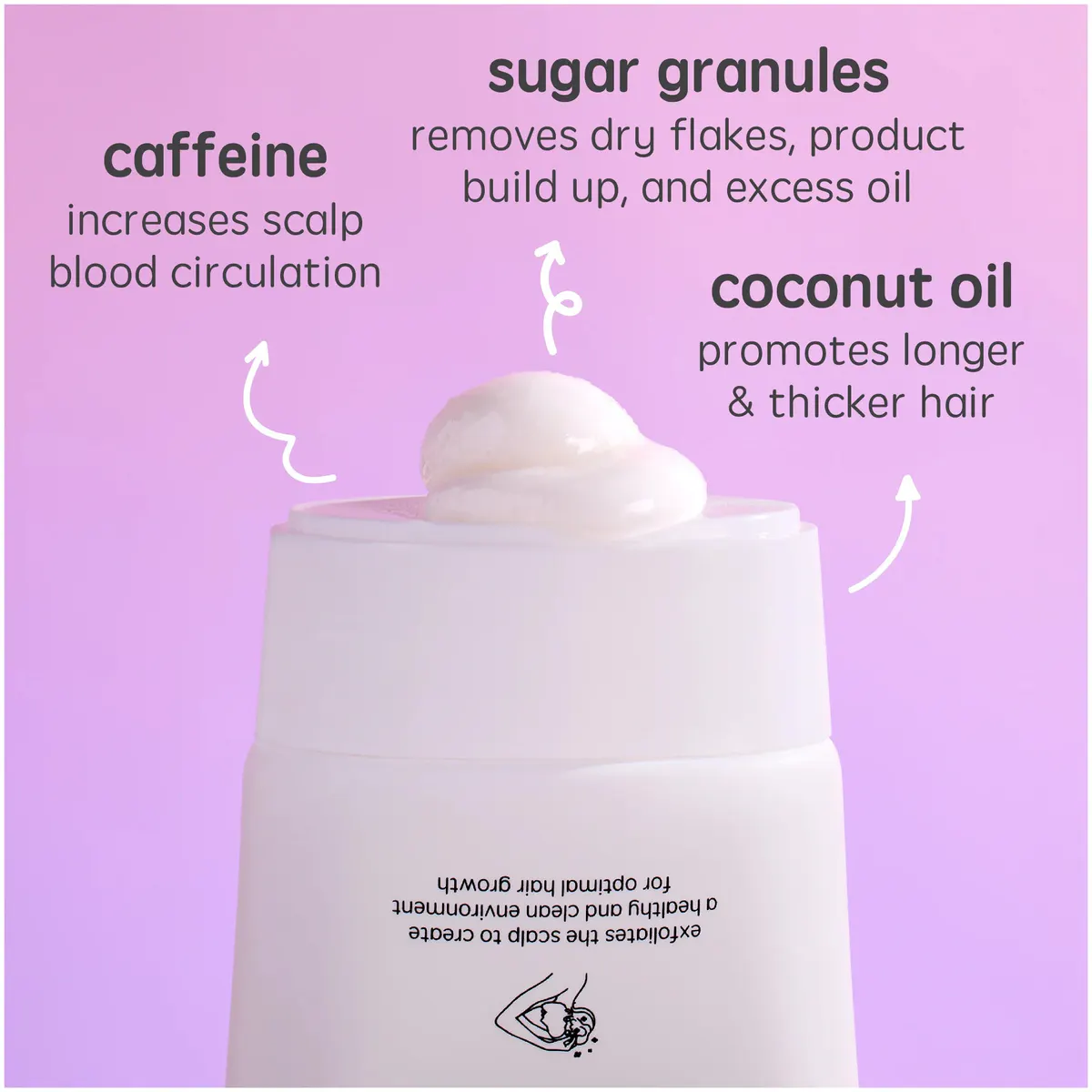 Georgiemane Scalp Scrub 150ml, view 2