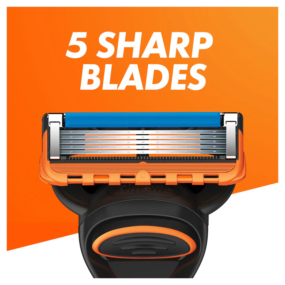 Gillette Fusion Manual Men's Razor Handle + 4 Razor Blades Refills, view 8