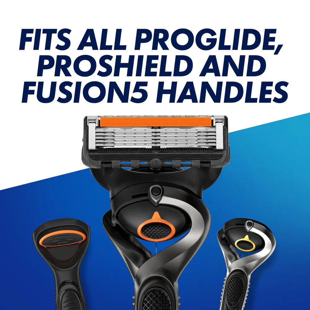 Gillette Fusion ProGlide Flexball Handle + 10 Blade Refills, view 8