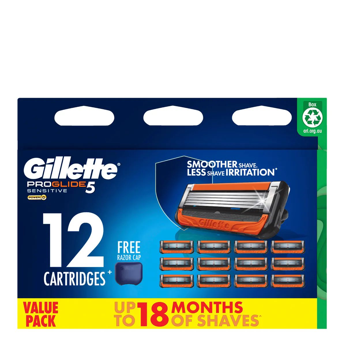 Gillette ProGlide Power FlexBall Razor Blades Refills 12pk