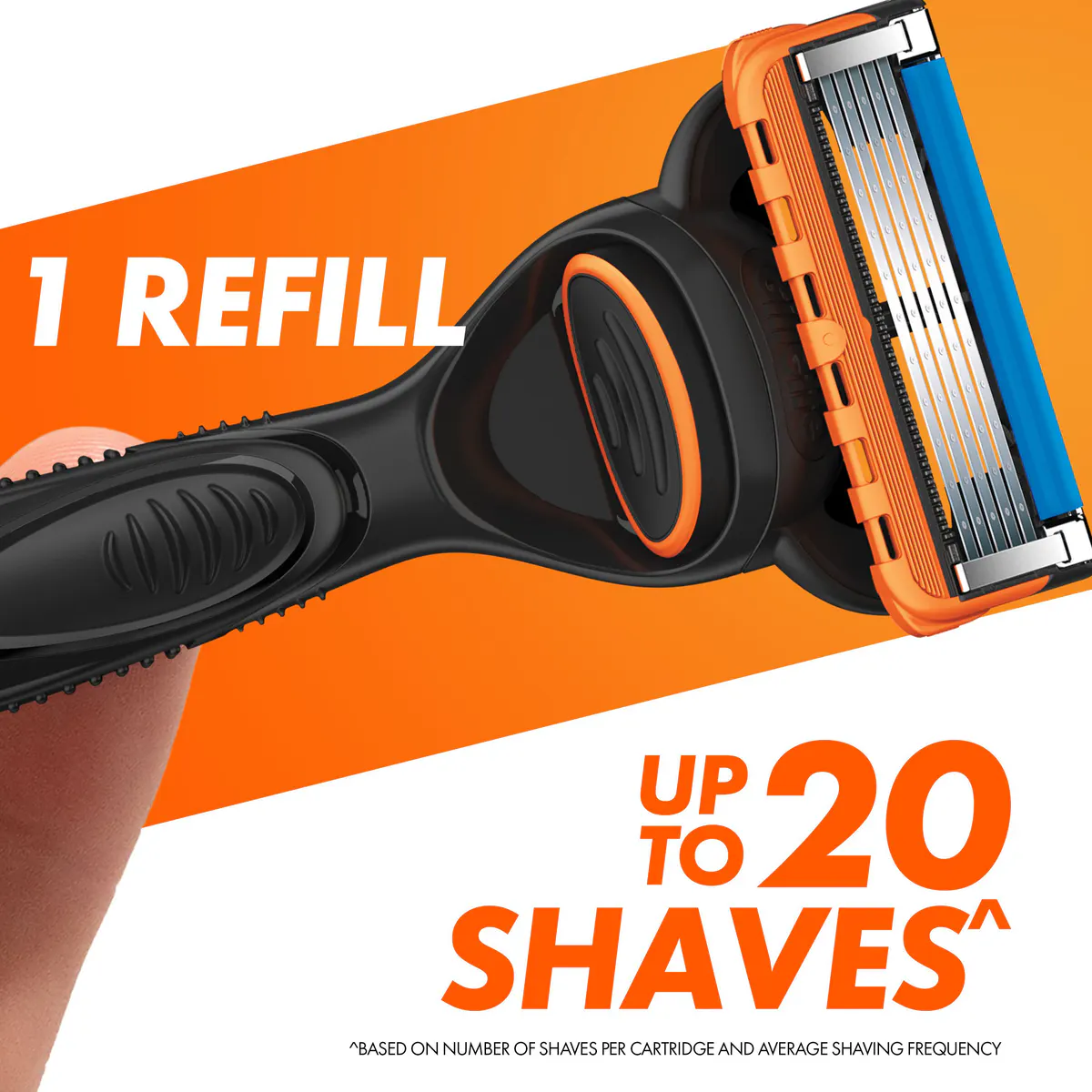 Gillette Fusion5 Power Razor Blade Refills 8pk, view 7