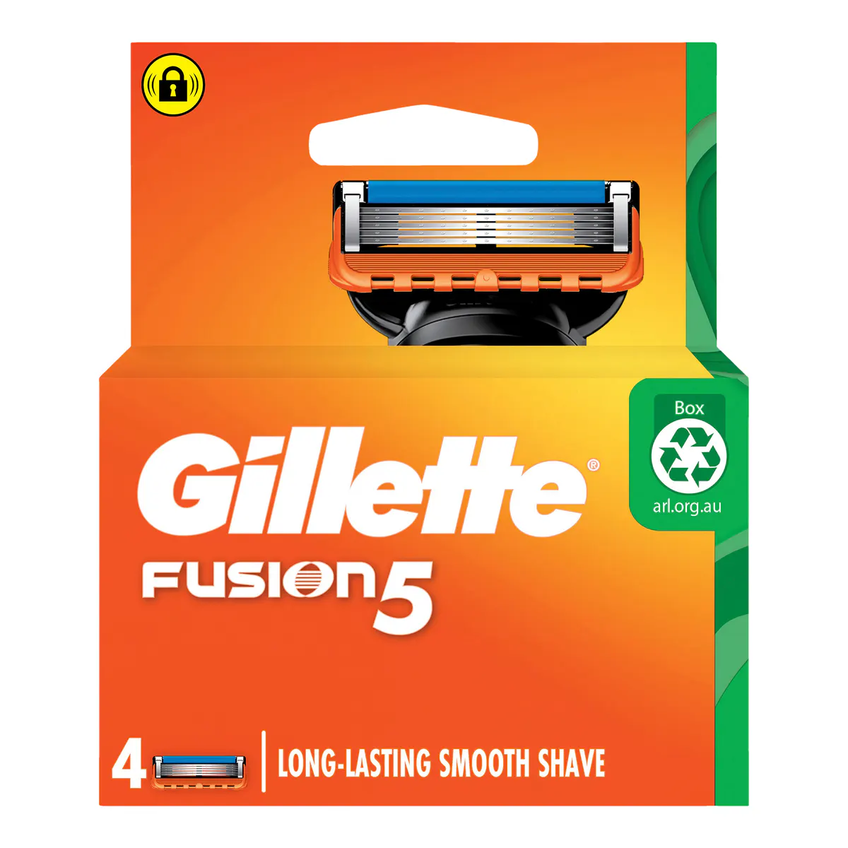 Gillette Fusion5 Razor Blades Refills 4pk