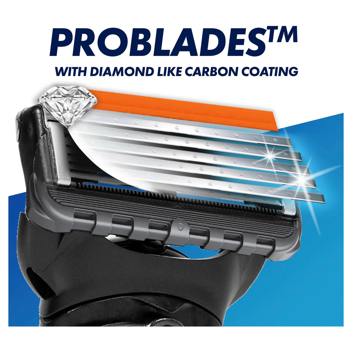Gillette ProGlide FlexBall Handle + 2 Blade Refills, view 5