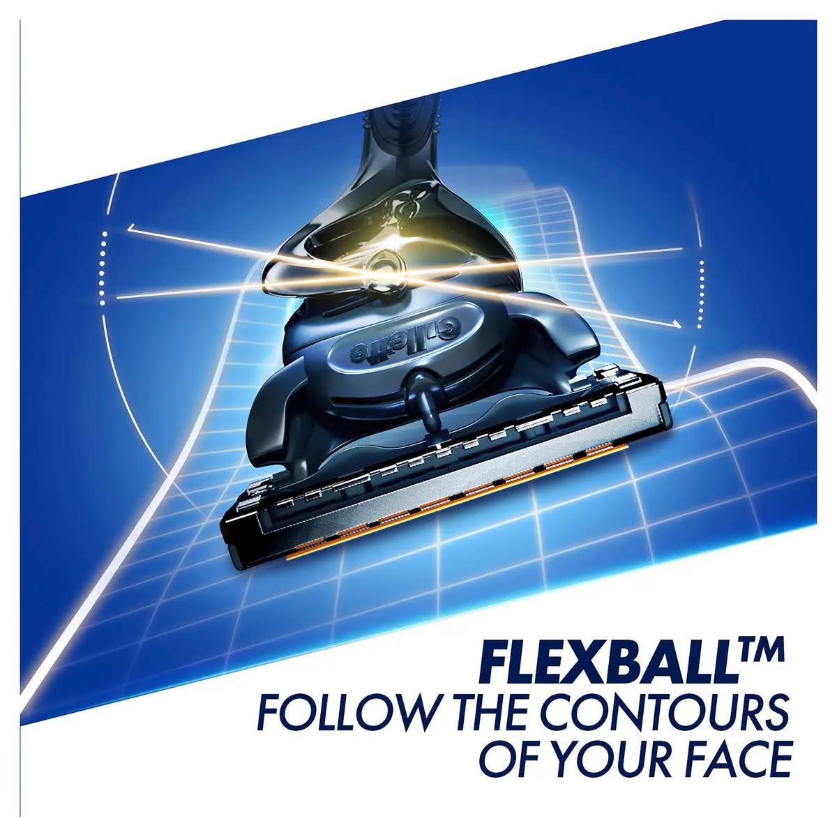 Gillette ProGlide FlexBall Handle + 2 Blade Refills, view 6