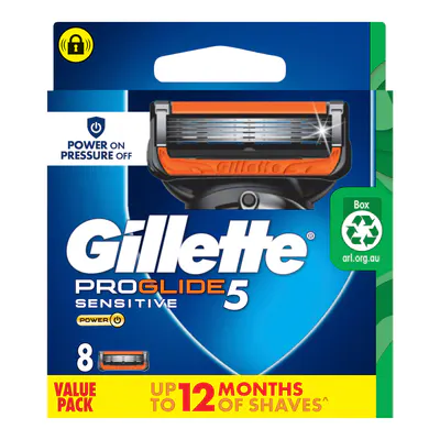 Gillette ProGlide Power FlexBall Razor Blades Refills 8pk