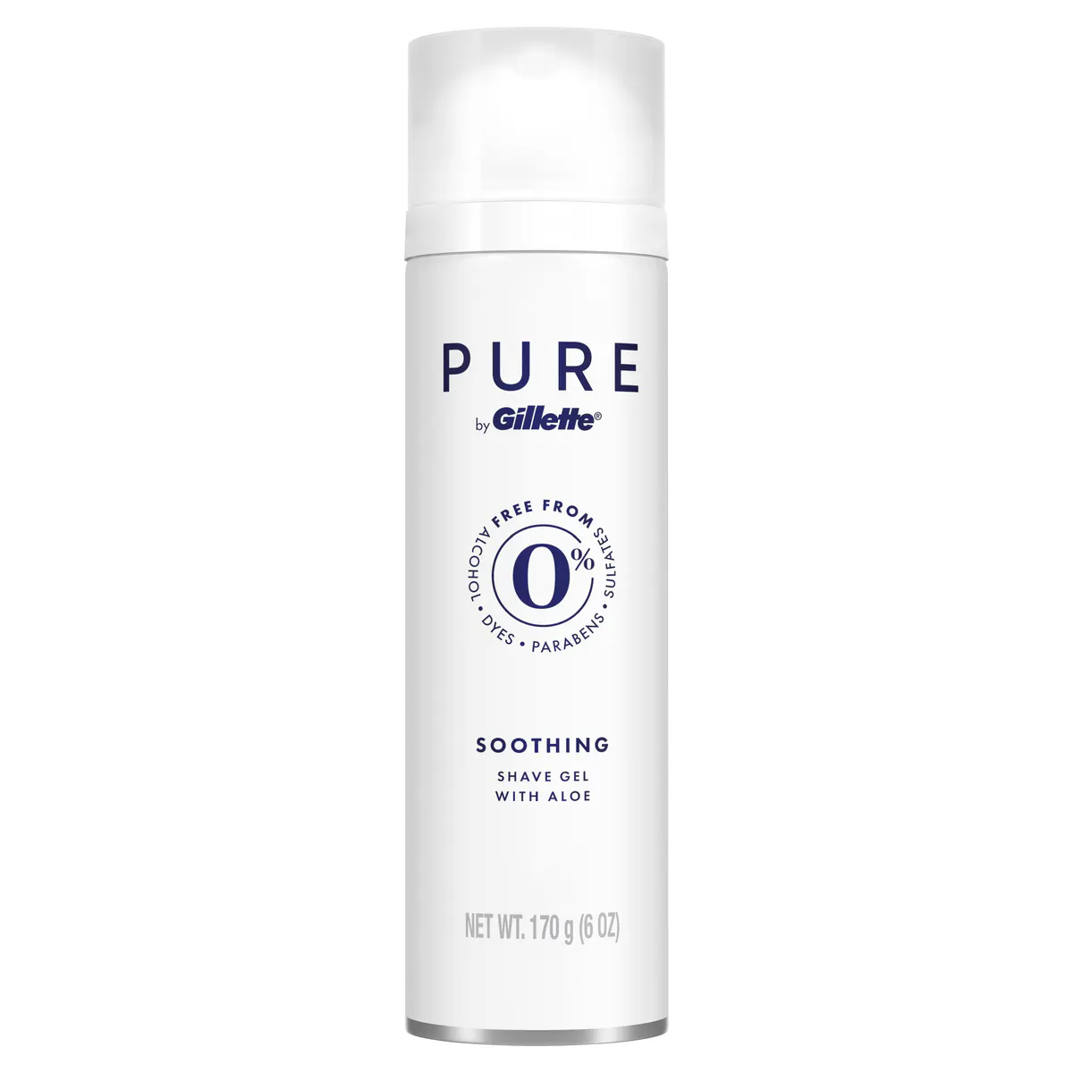 Gillette PURE Shaving Gel For Men 170g