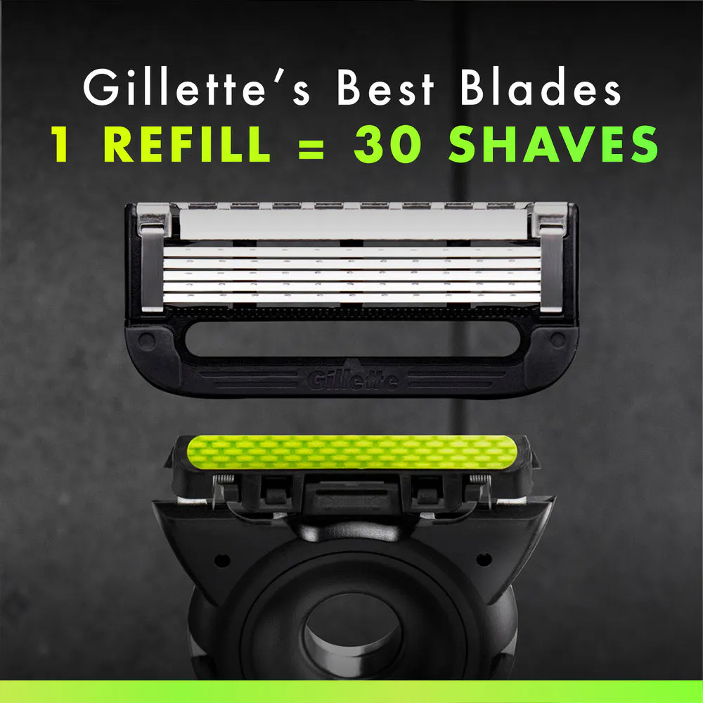 GilletteLabs Razor Handle + 9 Blade Refills, view 7