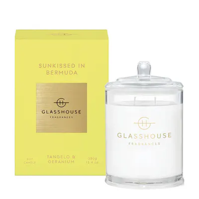 Glasshouse Fragrances SUNKISSED IN BERMUDA Candle 380g