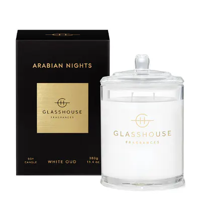 Glasshouse Fragrances ARABIAN NIGHTS Candle 380g