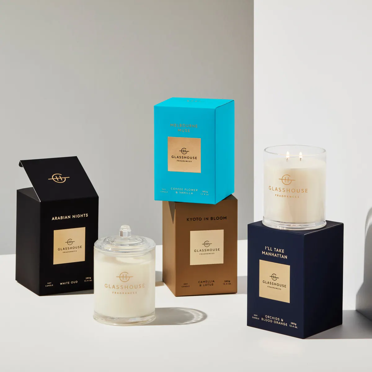 Glasshouse Fragrances ARABIAN NIGHTS Candle 380g, view 2