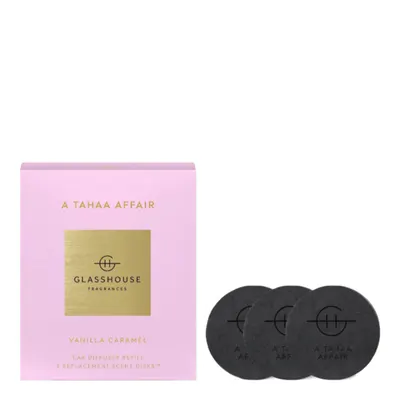 Glasshouse Fragrances A TAHAA AFFAIR Car Diffuser Refill - 3 Pack