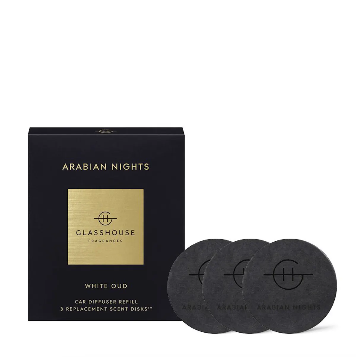 Glasshouse Fragrances ARABIAN NIGHTS Car Diffuser Refill