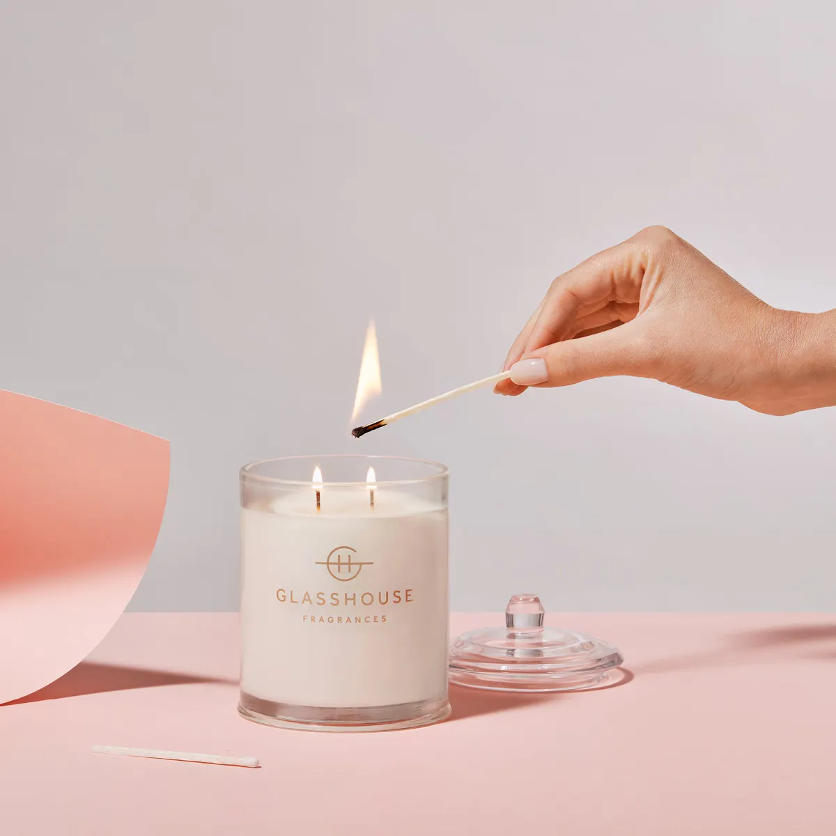 Glasshouse Fragrances DIVING INTO CYPRUS Candle 380g, view 2
