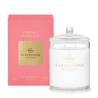 Glasshouse Fragrances FOREVER FLORENCE Candle 380g
