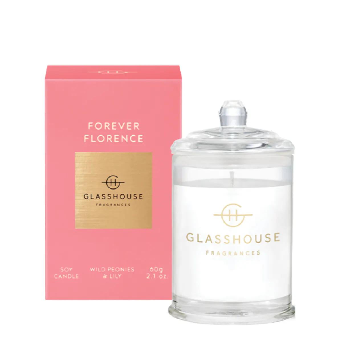 Glasshouse Fragrances FOREVER FLORENCE Candle 60g