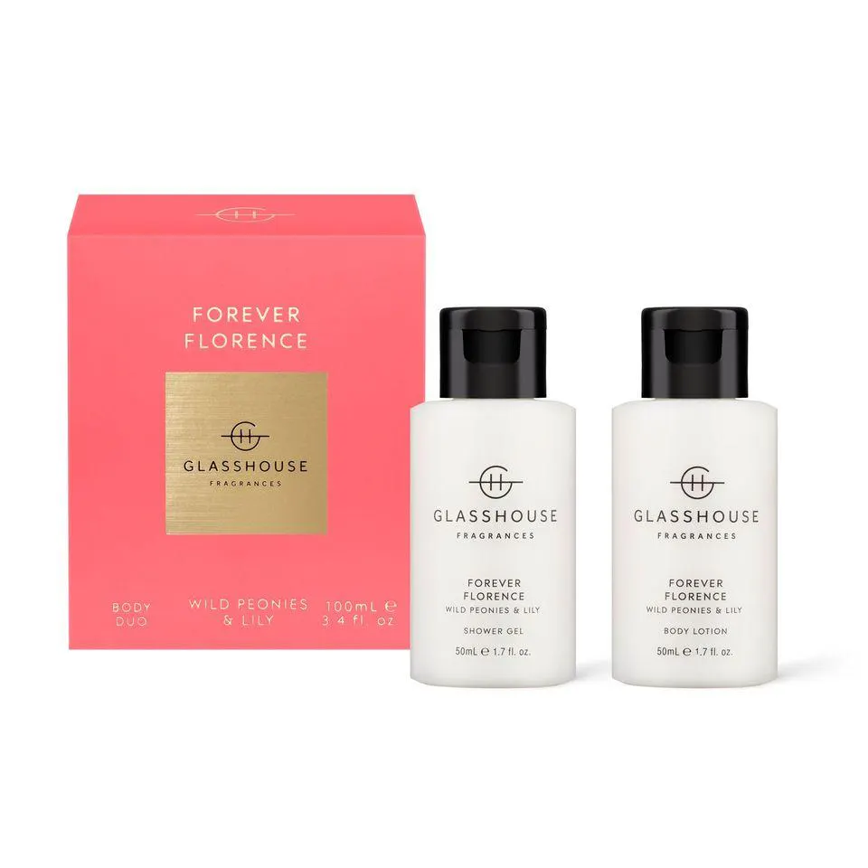 Glasshouse Fragrances FOREVER FLORENCE Mini Body Set 100ml