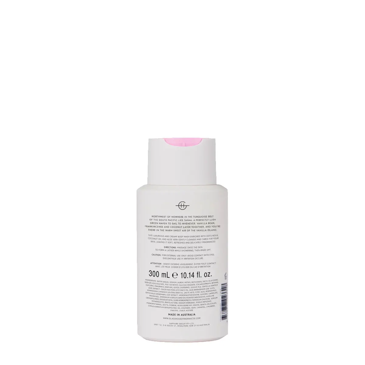 Glasshouse Fragrances A TAHAA AFFAIR Body Wash 300ml, view 4