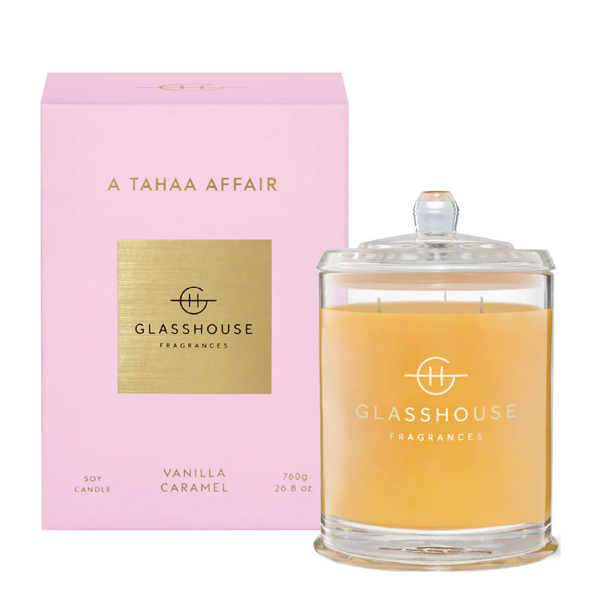 Glasshouse Fragrances A TAHAA AFFAIR Candle 760g
